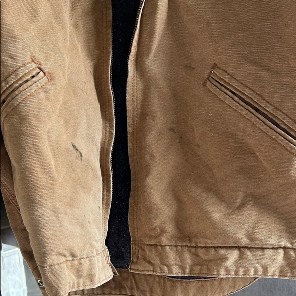 Vintage Carhartt Beige Jacket JO1 BRN - Picture 5 of 7